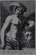Mercurius and Argus by Jan van de Velde (1615–1641)