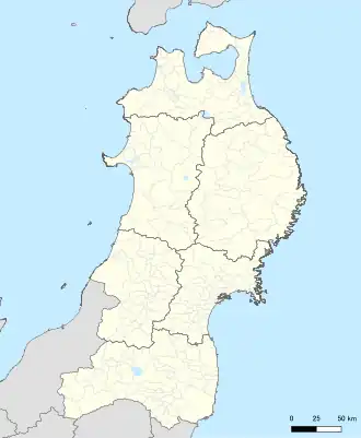 Toho Stadium is located in Tohoku, Japan