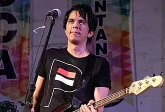 Japs Sergio replaced Nathan Azarcon when the latter left in 2001. Sergio amicably left the band in 2012.