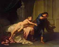 Joseph and Potiphar's Wife by Jean-Baptiste Nattier