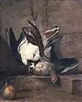 Still Life (partridge, snipe, lapwing, red grouse, citron), Jean-Baptiste-Siméon Chardin