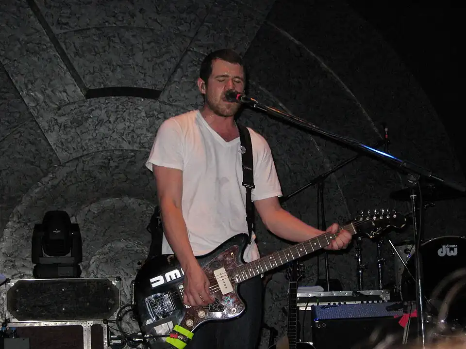 Lacey performing in February 2008