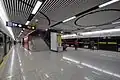 Line 11 platform of Jiao Tong University