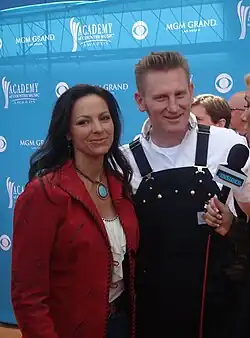 Joey (left) and Rory Lee Feek (right) in 2010.