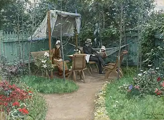 Garden in Linköping