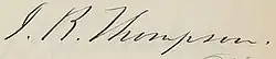 J. B. Thompson
