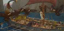 John William Waterhouse, Ulysses and the Sirens, 1891