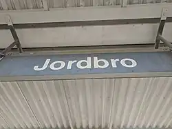 Station sign