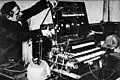 Jörg Mager working on his organ, c. 1938, photographer unknown, PIX Magazine[7]