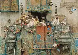 The Carnival in Rome 1881