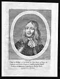 Count Josias&nbsp;II of Waldeck-Wildungen. Copper engraving by Matthäus Merian, 1680.