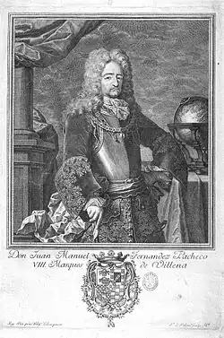 Pacheco in 1700