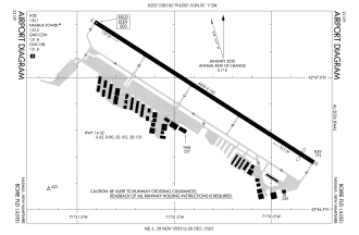 FAA airport diagram