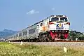 Argo Semeru passing through Gombong Station