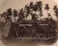 Two 12&nbsp;cm K.A. in Second Aceh Expedition