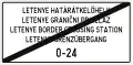 G-752 End of border crossing station