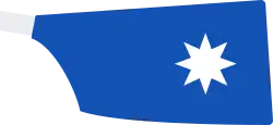 Image showing the rowing club's blade colours