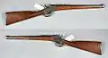 Swedish Remington rolling block carbine "kammarskjutningskarbin m/1884" in 10.15x61mmR.