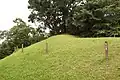 Backfilled grave-tombs for preservation