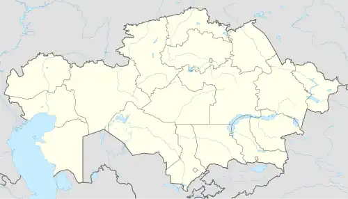 Kurchatov is located in Kazakhstan