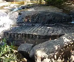Lingam at Kbal Spean, Cambodia