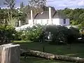 Rear view showing gardens