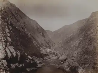 Kern River Canyon in 1888