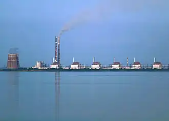 The Zaporizhzhia Nuclear Power Plant