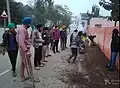 Ravinder singh Deol with his friends