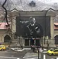 Banner in Sinaia