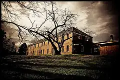 Kingseat Hospital, now a tourist attraction called 'Spookers'