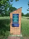 Holocaust memorial at the Jewish cemetery