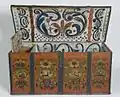 Wooden coffer