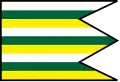 Flag of Klin nad Bodrogom