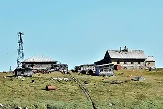 Kolyuchin Island: Abandoned polar station 2013
