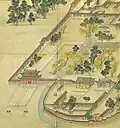 Donhwamun, one of the main Changdeokgung palace entrances and its vicinity.