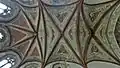Cross vault above the presbytery