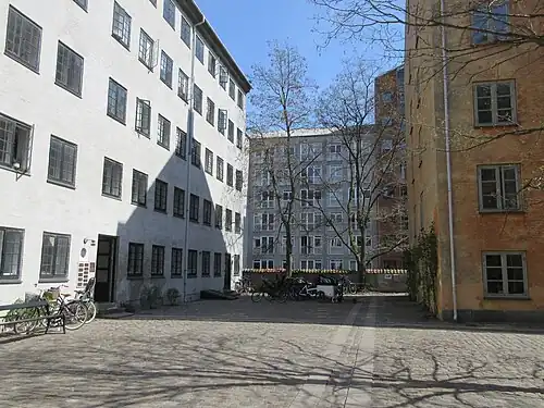 The courtyard