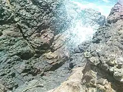 Hummanaya - A blowhole located in Southern Province, Sri Lanka