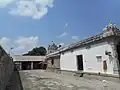 The precinct inside the temple