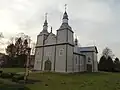Front view of Kvetkai Church