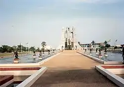 Kwame Nkrumah Memorial Park and Mausoleum in Accra, Ghana
