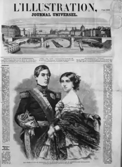 Wedding of Pedro V of Portugal, (3 November 1860)
