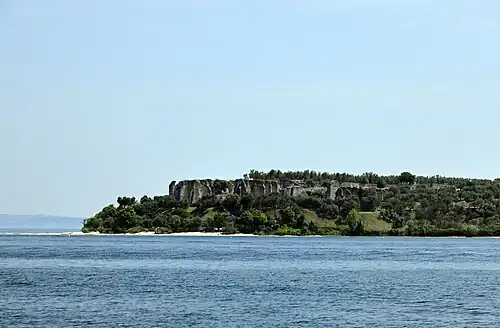 View from the lake