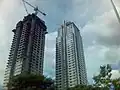 Torre del Parque under construction in 2006