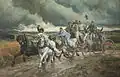 'La Pompe à Feu', 'The Fire Engine' 1879 OOC 200 x 310&nbsp;cm