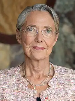 Élisabeth Borne 2022–2024 (1961-04-18) 18 April 1961 (age&nbsp;64)