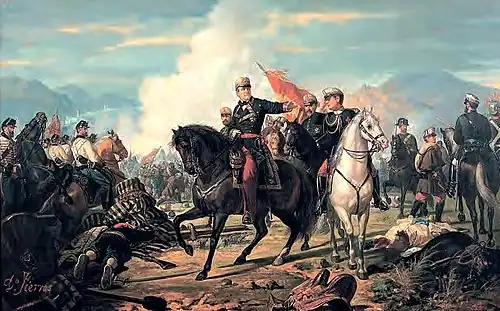 The Battle of Tetuán, by Dionisio Fierros (1894, private collection).