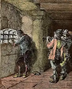 L'homme au masque de fer, by Alphonse de Neuville (c. 1872)