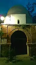 The mosque by night
